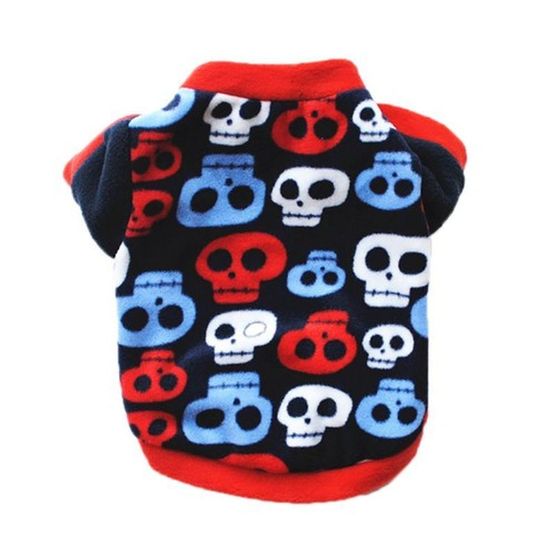 Dog Pet Fleece Clothes Cat Warm Sweater Coat Winter Puppy Jacket Apparel T Shirt