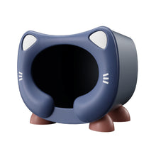 Semi Closed Cat Bed Cozy Soft Pet Nest for Cat Small Animals Indoor Sleeping Pad