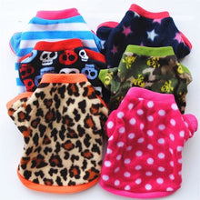 Dog Pet Fleece Clothes Cat Warm Sweater Coat Winter Puppy Jacket Apparel T Shirt